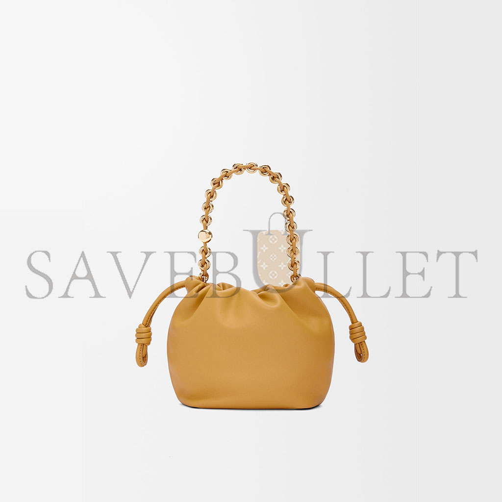 LOEWE MINI FLAMENCO PURSE BAG IN MELLOW NAPPA LAMBSKIN 0011036779 (23*17*5.5cm)